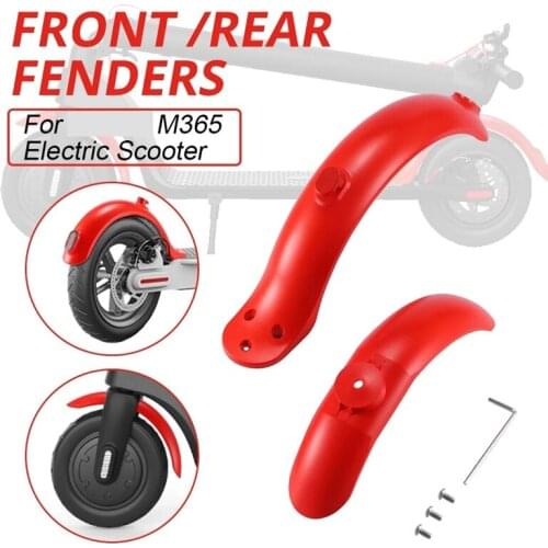 Novel-Electric Scooter Front Rear Mudguard Fender Scooter Accessories for Xiaomi Mijia M365 Pro