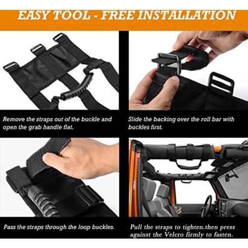 Comfortable design of gripper suit and Jeep Wrangler shoulder strap