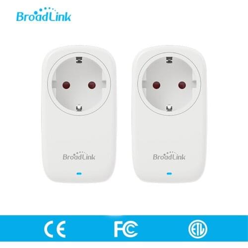 16A BroadLink SP4L WiFi Smart Plug EU Outlet, Remote Control Timing Switch Work With Alexa Google Home IFTTT Siri