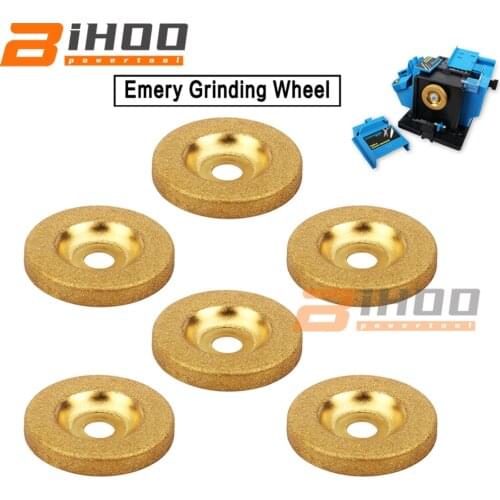 50mm Diamond Grinding Wheel Cup Gold Circle Grinder Stone Cutting Turning Tool for Quick Removal or Trimming 2-10Pcs