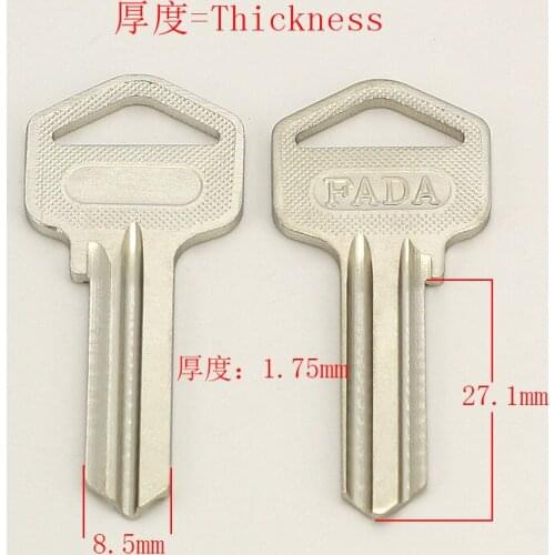 A012 House Home Door Key blanks Locksmith Supplies Blank Keys 50 pieces/lot