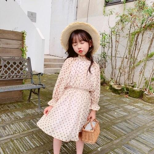 Kids Girls Clothes summer Girls Fall Winter Dress High Quality Long Sleeve Star Print Dress baby girls clothes
