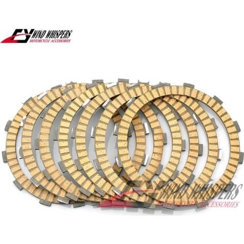 Motorcycle paper Friction Clutch plates discs For Honda RVT 1000 RC51 VTR 1000 R / SP CBR1100XX CBR 1100 XX Blackbird 1999-2004