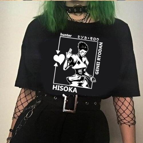 Hunter X Hunter T Shirt Manga T Shirt Men Women Funny Anime Hisoka Morow Tee Shirt Clothes