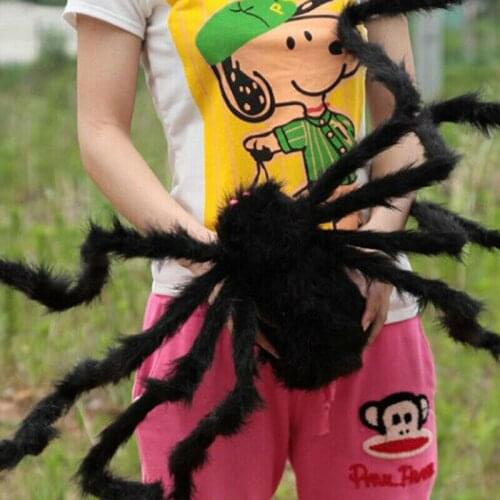 New trendy Maximum Supplier Colorful Spider Halloween Decoration Haunted House Prop Indoor Outdoor Wide
