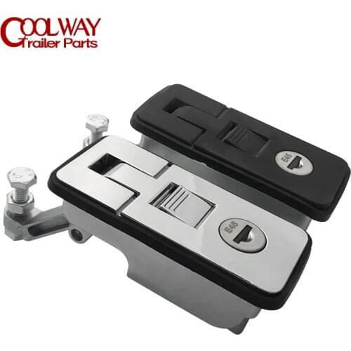 Door Compression Flush Lock Camper Trailer Chassis Cabinet Modified Car Toolbox Trunk Luggage Plane Press Lock Parts Accessories
