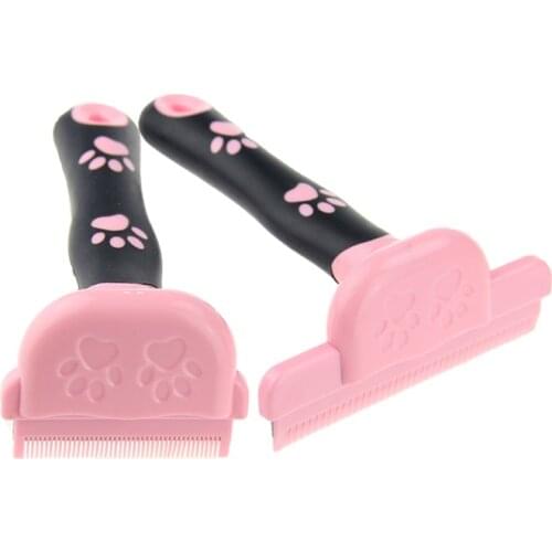 Pet Hair Deshedding Comb Pet Dog Cat Brush Grooming Tool Hair Removal Joneting Comb For Dogs Cats Furmins