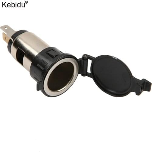 Kebidu 12V 120W Car Motorcycle Cigarette Lighter Power Socket Outlet Plug Useful