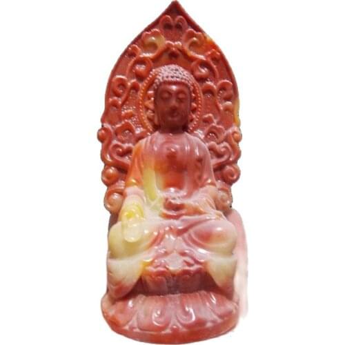 China Shoushan stone ornaments Tathagata jade crafts Home Furnishing new town house decoration
