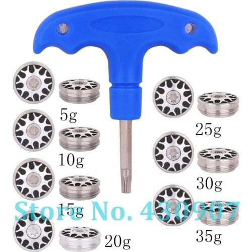2pcs Black Golf Weight Screw for Stroke Lab and O-Works Putter With or Without Wrench 5/10/15/20/25/30/35g for Choose
