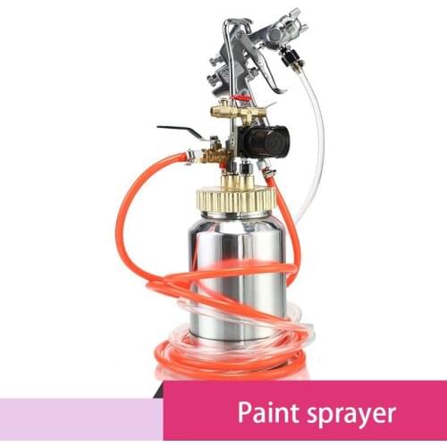 2L Water-in-water paint tank with spray gun for painting Latex paint stone paint Pressure tank ejection gun