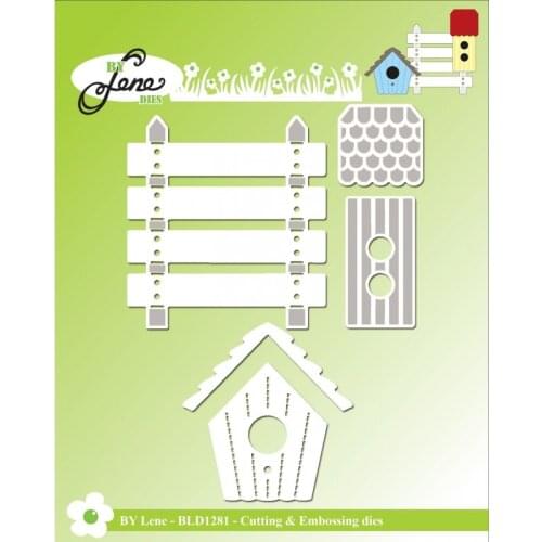 AliliArts Metal Cutting Dies Birdhouse & Plankst diy Scrapbooking Photo Album Decorative Embossing PaperCard Crafts Die 2020