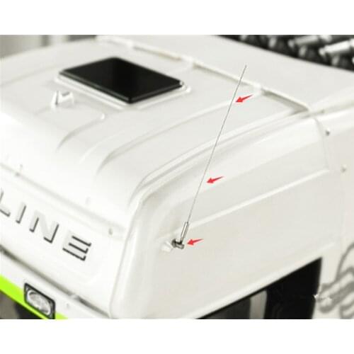 Remote control actros truck roof emulational antenna for tamiya 1/14th scale trailer scania R620 56323 R470 R730 tractor truck