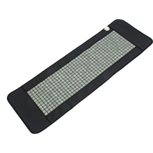 Fanocare Far Infrared Jade Mat Deep Heat Massage Tourmaline Stone Thermal Healing Nephrite Bed Mattress