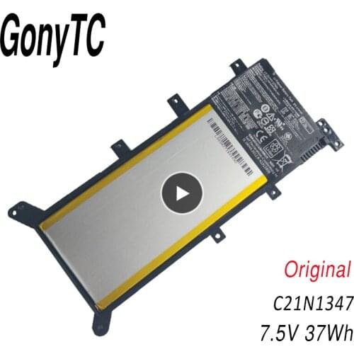 GONYTC C21N1347 7.5V 37WH Laptop Battery For ASUS X554L X555L X555LB X555LN X555 X555LD X555LP F555A F555U W519L F555UA