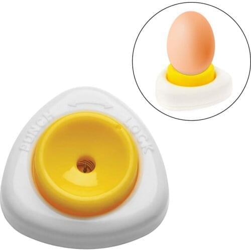 Egg Piercer Pricker Dividers Beater innovative Craft Semi-Automatic Egg Tool Kitchen Gadget Cracker Dining Bar Cooking Tools