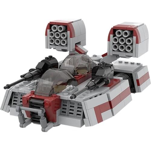 MOC Tank Building Blocks AAC-1 Toys Mini figures Vehicle Aircraft Boy Educational Block Military Compatible High-TechBricks