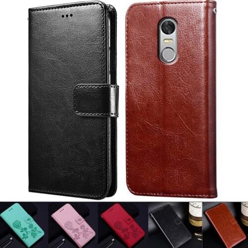 Flip Leather Wallet Magnetic Phone Case for TP-Link Neffos X1 Lite Cover for Neffos X1 Lite Card Holder Stand Bag