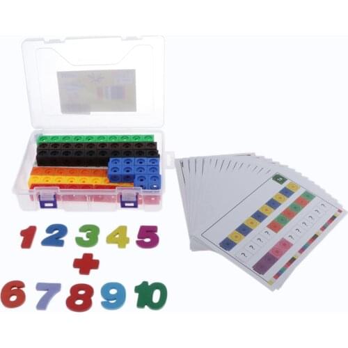Colorful Math Math Toys Learning Box Number Learning Game Educational Toys for
