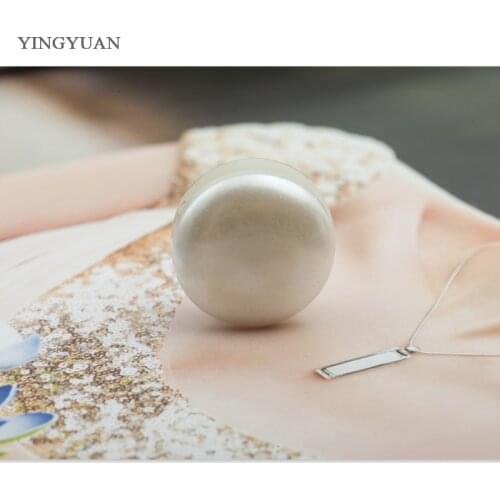 XT14 fashion headwear scarf magnet brooch pearl hijab clips