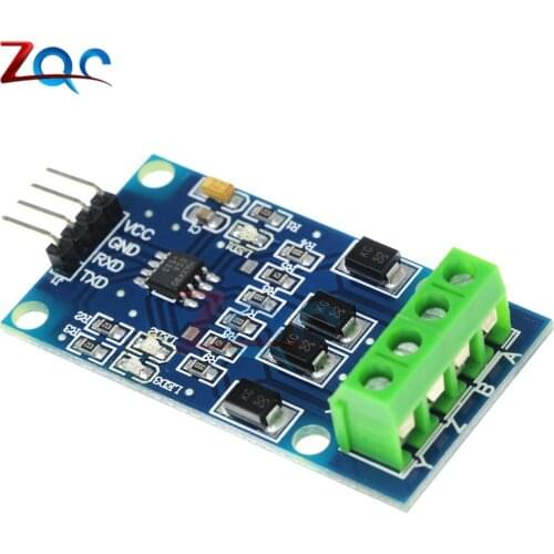 RS422 mutual conversion TTL Dual two-way bidirectional signal module full duplex 422 turn single chip MAX490 to TTL module