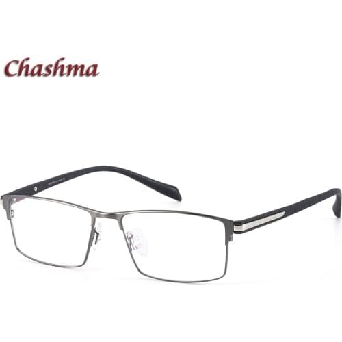 Chashma Brand Design Men Optical Eyewear Gentlemen Frame Prescription Glasses Blue Light Glasses
