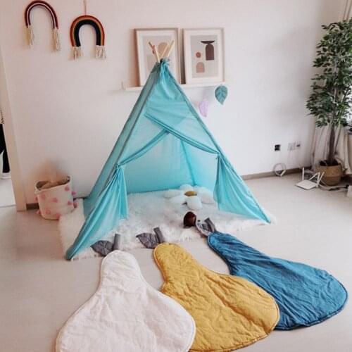 Newest Cute Pear Shaped Baby Crawl Pad Cushion Soft Crawling Play Mat Newborn Carpet for Kid Children Room Decor Supply