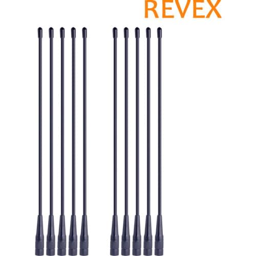 Nagoya REVEX RP-771 SMA-Female Two Way Radio Antenna Walkie Talkie 144/430MHz 20W 2.15dBi for Baofeng HYT Woxun LINTON