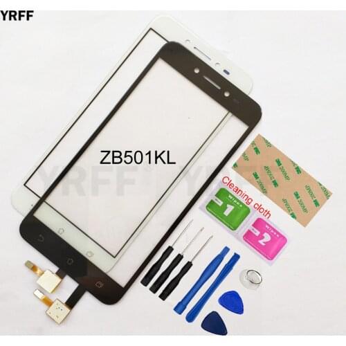 5.0'' Touchscreen For Asus ZenFone Live ZB501KL Touch Screen Digitizer Sensor Glass Panel Replacement