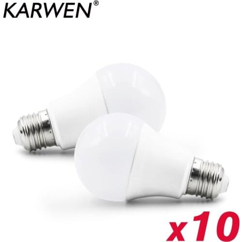 LED Bulb E27 E14 Lamp High power 3W 6W 9W 12W 15W 18W 20W AC220 240V Cold White Warm White High Brightness Lampada LED Light Li