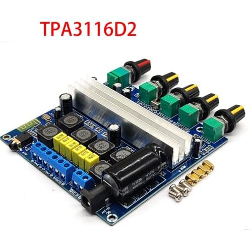 TPA3116 50W*2+100W Bluetooth 5.0 Digital Power Amplifier Board Module 2.1 Subwoofer High Power TPA3116D2