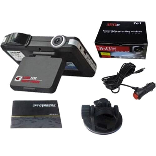 VG1 Car DVR Recorder with Holder 140° Wide Angle Video Recorder Data Recorder G-sensor Camera Flow Radars Detector