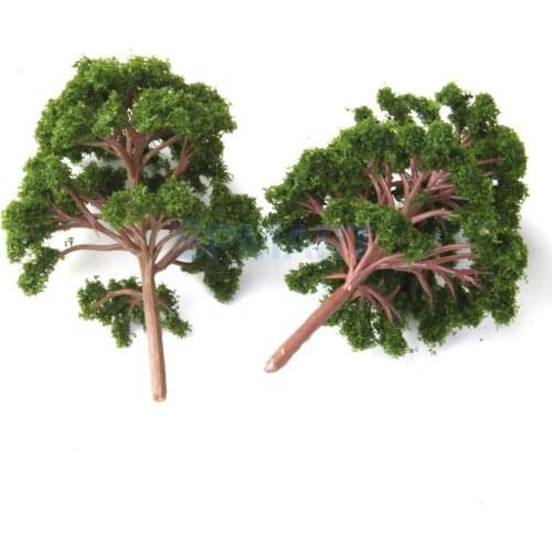 10pcs Banyan Trees Model Train Scenery Landscape Scale 1:75