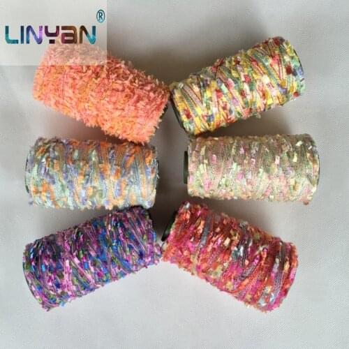 3 balls * 100g FASHION overcoat yarn for knitting Toothbrush threads knitting wool yarn chunky yarn crochet bulky yarn ZL5