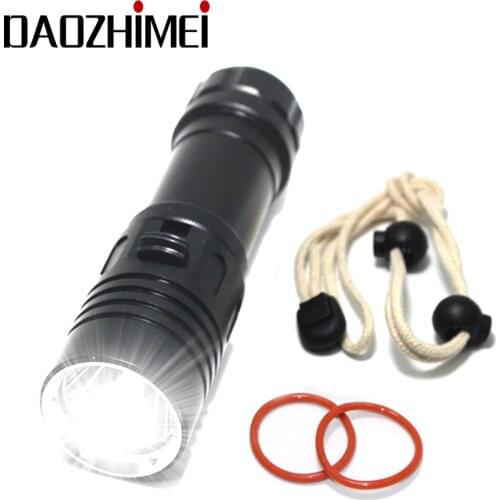 5000Lm XM-L2 Waterproof Diving Flashlight Dive Underwater 80 Meter LED Torch Lamp Light Camping Lanterna use 26650 18650 Battery