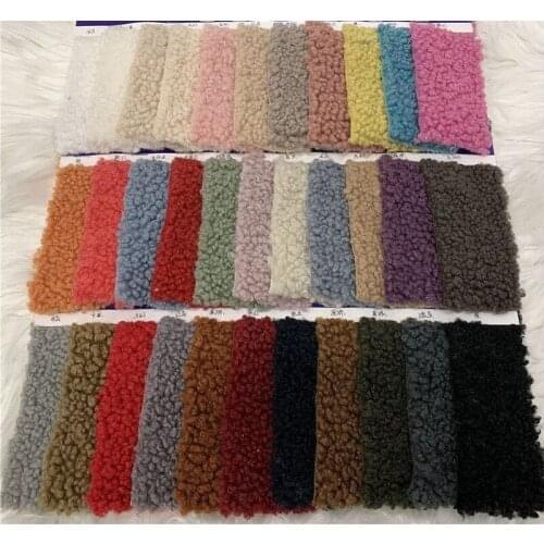 700G Thick Altai Velvet Big Teddy Volume Plush Particle Lamb Velvet Clothing Plush Fabric