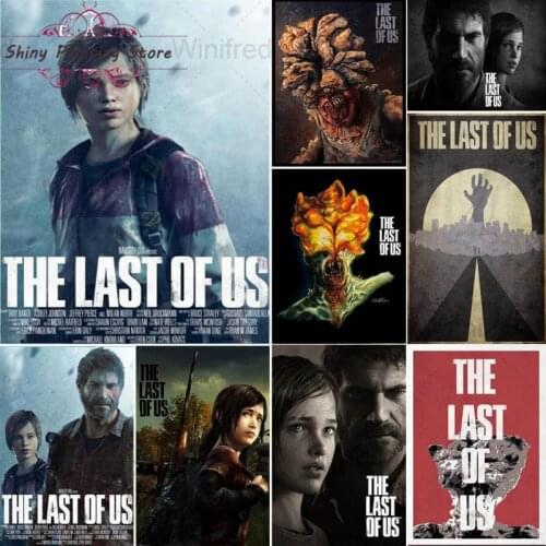 5D DIY Diamond Painting The Last of Us Sci-fi Movie Poster Game Rhinestones Pictures Diamond Embroidery Mosaic Home Decor Paints