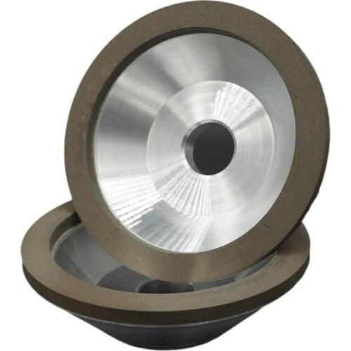 100mm 125mm Resin Diamond Grinding Cup Wheel SDC For Tungsten Alloy Cutter Milling 150 Grit
