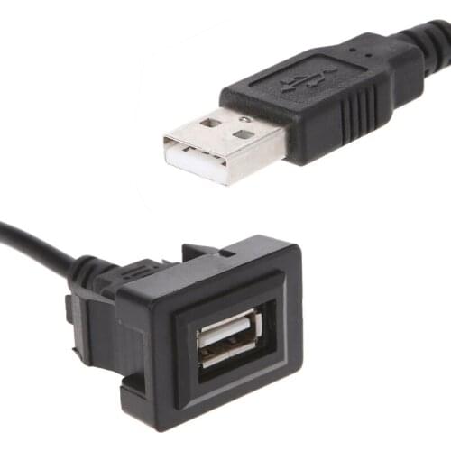 AUX USB Port Cable 12-24V Cord Wire USB Charging Adapter for toyota Vios/Corolla N84F