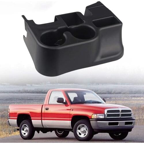 Center Console Cup Drink Holder Tray add-on Black For 2003-2012 Dodge Ram 1500 2500 3500 SS281AZAA