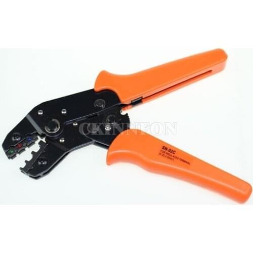 DHL 20PCS Self Adjusting Ratcheting Ferrule Crimper Plier Stripper Insulated Terminals SN-02C 0.25-2.5 Mm2 c24-4