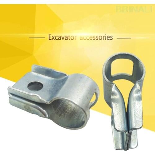 For HITACHI ZX CATERPILLAR CAT KOBELCO SK SUMITOMO SANY SY Tubing retaining clip Harness clamp excavator accessories