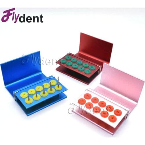 Dental Disinfection dental burs Holder high speed& low speed burs For Oral Care Tools Random Color 10 Holes