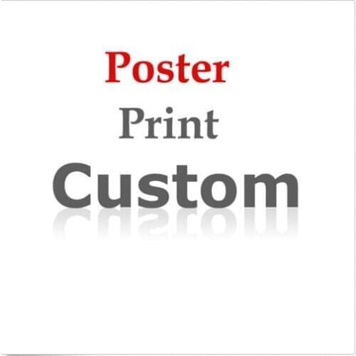 Customized Photo Prints Your Picture on Canvas Poster Custom Canvas Paintings Livingroom Wall Decor Home Decor Artworks