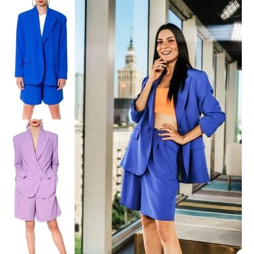 Fashion Loose Women Suits Peaked Lapel Custom Made High Quality Blazer Office Lady Streetwear Party Daily Casual Jacket 2 Piece