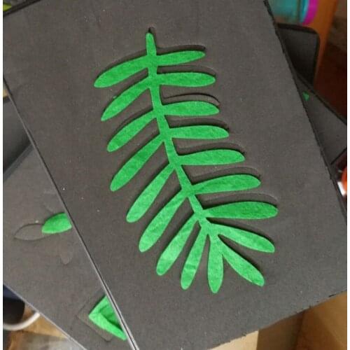 Leaf die for paper and quilting crafts 15.8mm thick 120*180mm SMR-FL0056