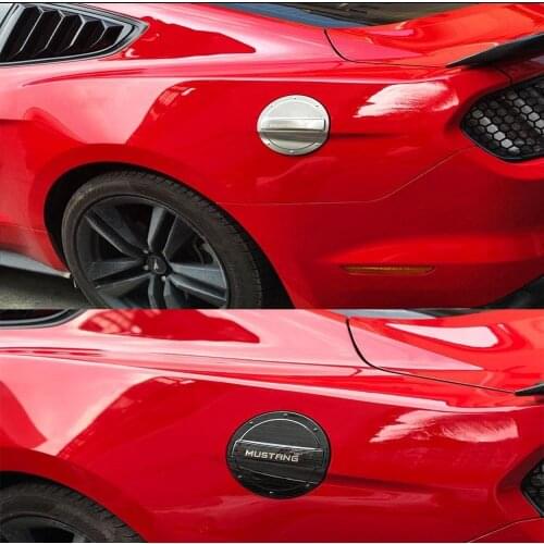 Metal Alloy Car Modification Styling Fuel Tank Cap Exterior Accessories for Ford Mustang 2015 2016 2017 2018 2019