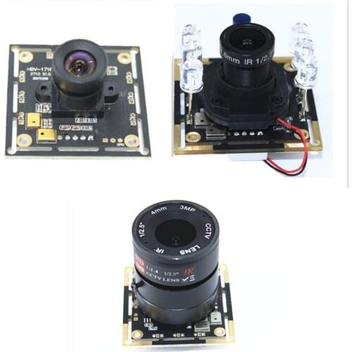 OV2710 2 million pixel HD camera module 1080P face recognition 100 degree wide angle / IR-CUT / telephoto len HBV-1716