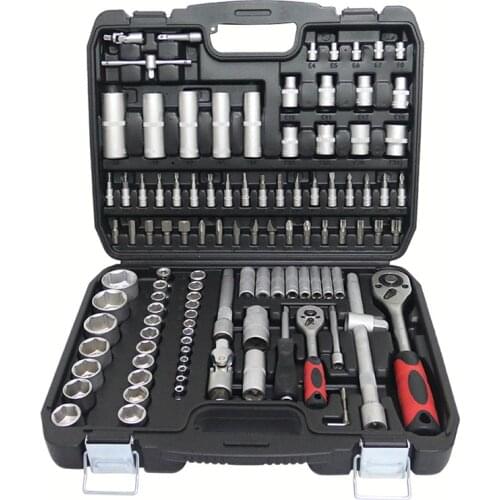 NthPower 108PC Hand Tool Sets Car Repair Tool Kit Set Workshop Mechanical Tools Box for Home Socket Wrench Set Screwdriver Kit