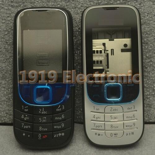 New Full Complete Mobile Phone Housing Cover Case + Russian Keypad For Nokia 2330 2332c + Tracking